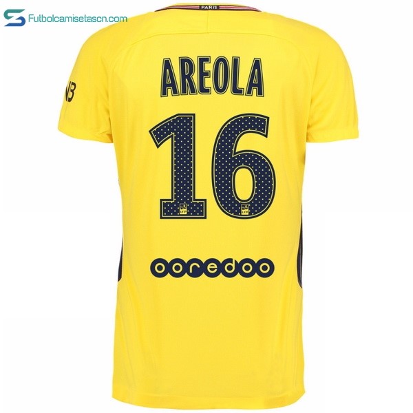 Camiseta Paris Saint Germain 2ª Areola 2017/18